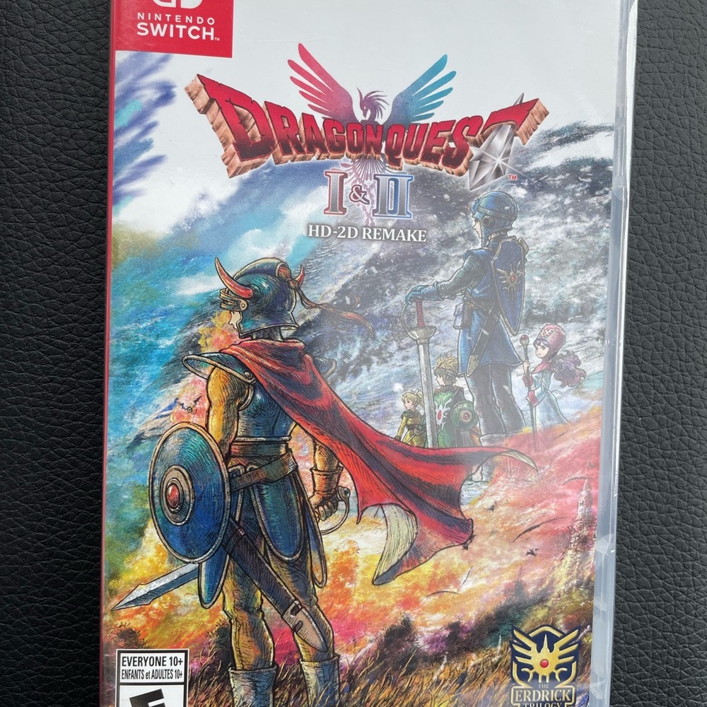 New/unopened Nintendo Switch Dragon Quest I & II HD-2D Remake